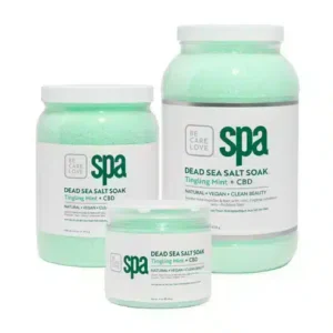 BCL SPA DEAD SALT SOAK TINGLING MINT + CBD 454GR - Afbeelding 2