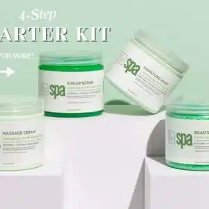 BCL SPA STARTER KIT LEMONGRASS + GREEN TEA 4x16OZ - Afbeelding 3