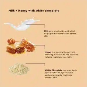 BCL SPA MOISTURE MASK MILK + HONEY + WHITE CHOCOLATE 473ML - Afbeelding 3