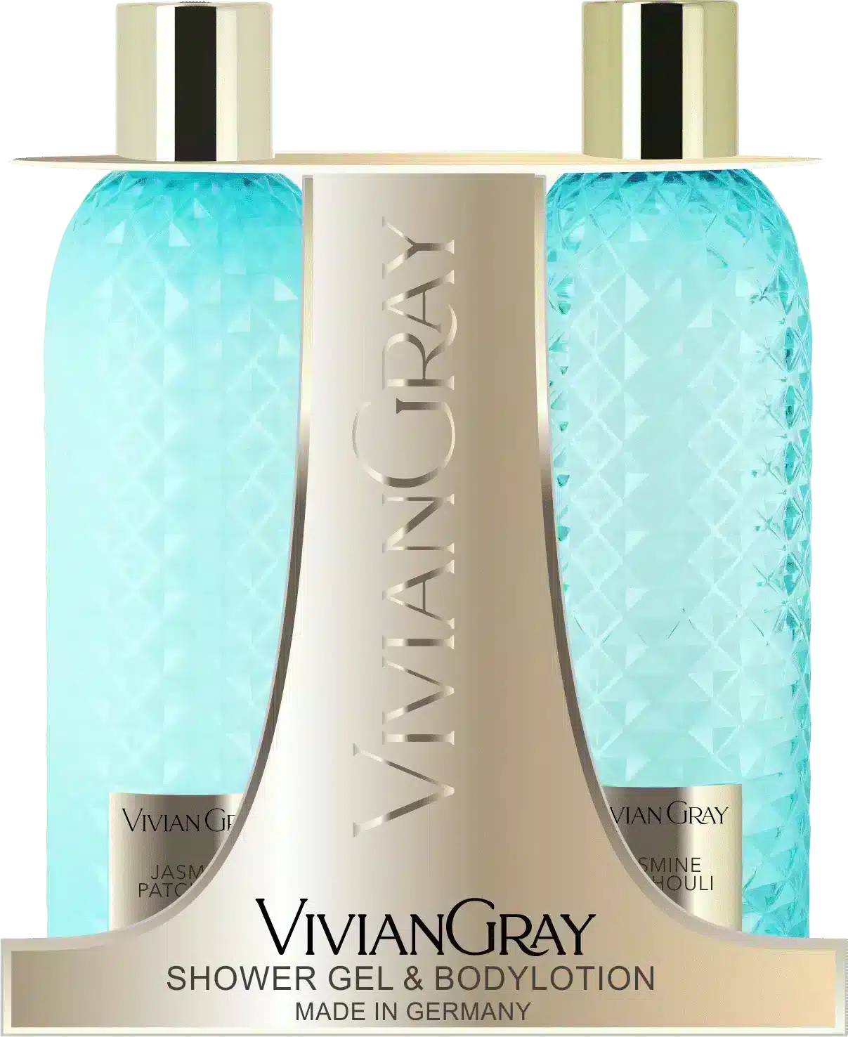 Gemstone Turquoise geschenkset met douchegel en bodylotion, 2x300ml voor een verzorgde huid