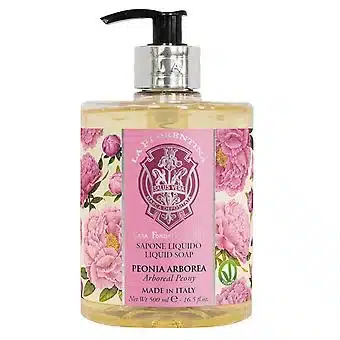 Vloeibare handzeep 500 ml Peony Arborea, verzorgende handzeep met bloemige pioengeur