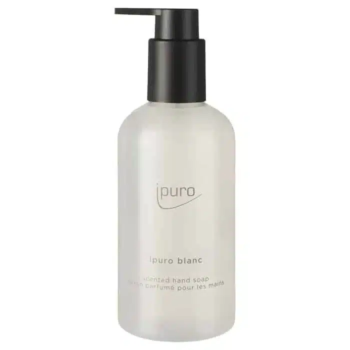 Ipuro Classic Blanc handzeep van 250 ml met een zachte en verzorgende geur voor de handen