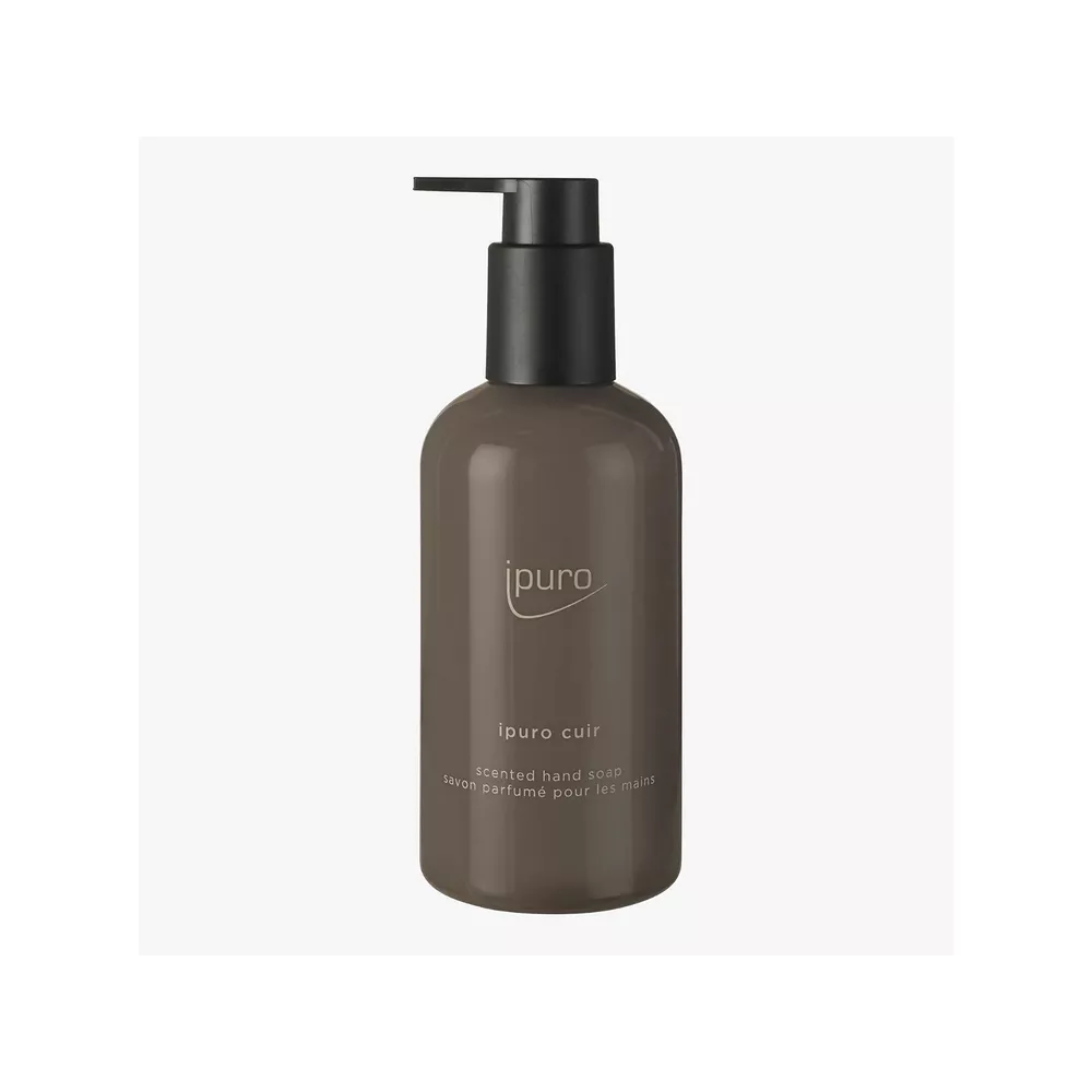 Ipuro Classic Cuir handzeep van 250 ml met een warme en verfijnde ledergeur