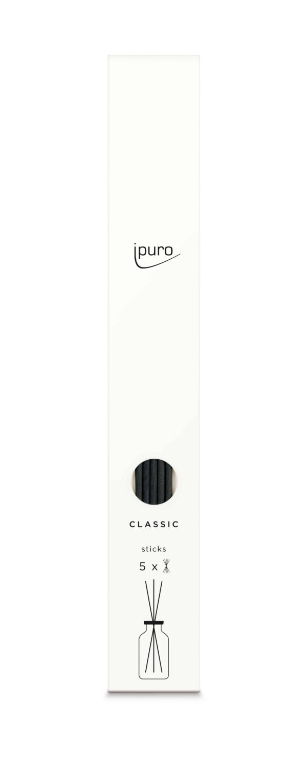 ipuro Classic Fibre Sticks black 240ml (5 sticks)