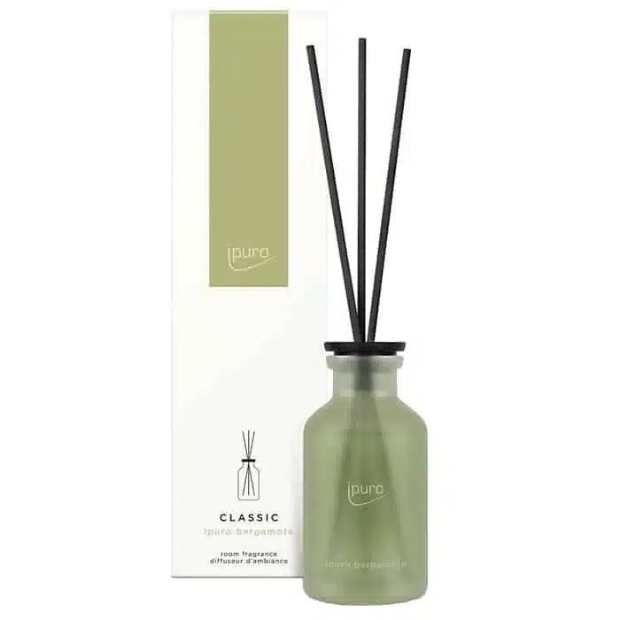 Ipuro Classic Bergamote 240ml huisparfum met frisse bergamotgeur voor een aangename sfeer in huis