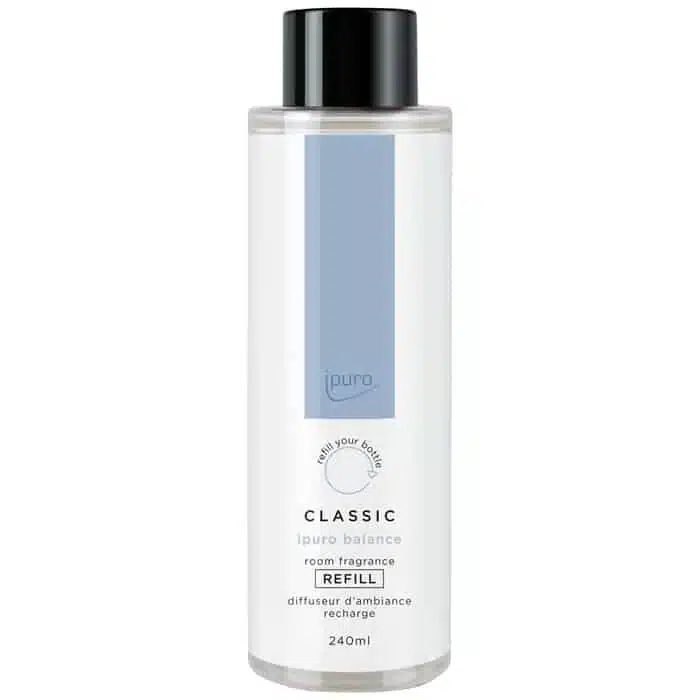 ipuro Classic balance navulling van 240ml voor de geurverspreider met geurstokjes