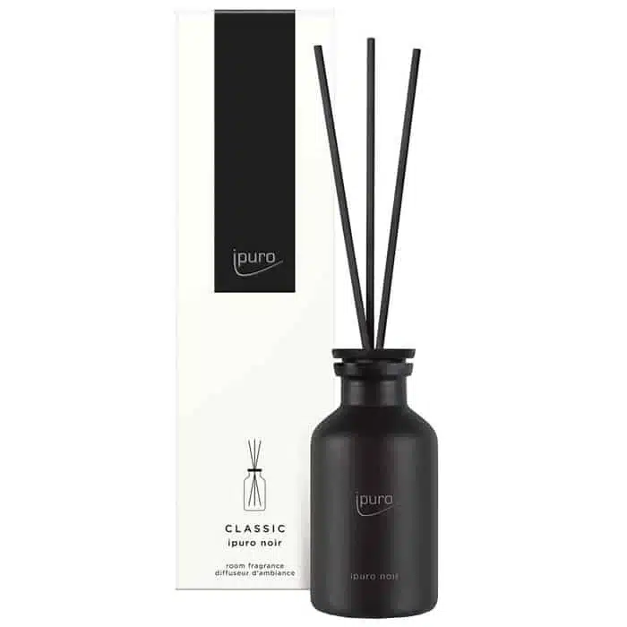 Ipuro Classic Noir 240ml huisparfum met diepe, mysterieuze geur voor een aangename sfeer in huis
