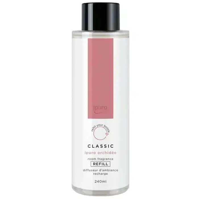 ipuro Classic orchidee navulling van 240ml voor de geurverspreider met geurstokjes