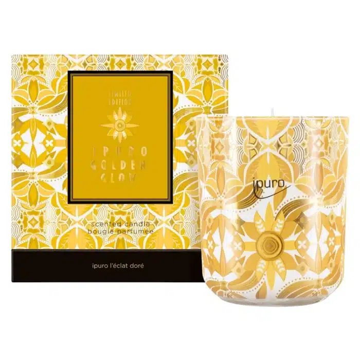 Limited Edition Golden Glow geurkaars 270g voor een warme, sfeervolle gloed in huis