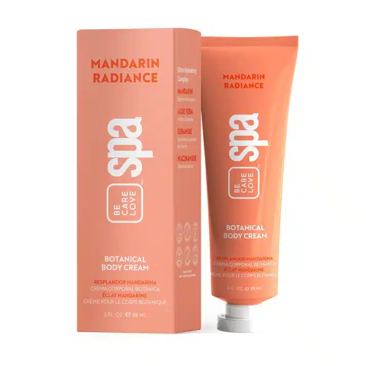 Mandarin Radiance Botanical Body Cream 88 ml verzorgende bodycrème met frisse mandarijngeur