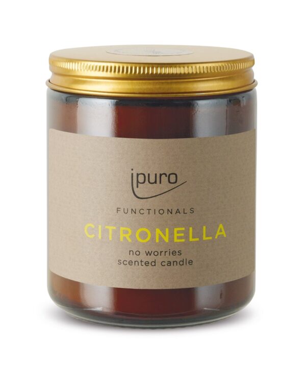Ipuro functionals kaars Citronella 200g