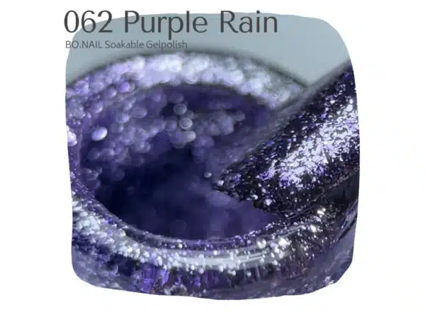 BO.NAIL Soakable Gelpolish #062 Purple Rain (7ml) - Afbeelding 2