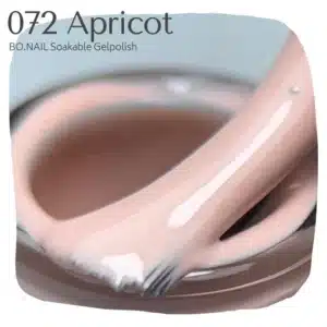 BO.NAIL Soakable Gelpolish #072 Apricot (7ml) - Afbeelding 3