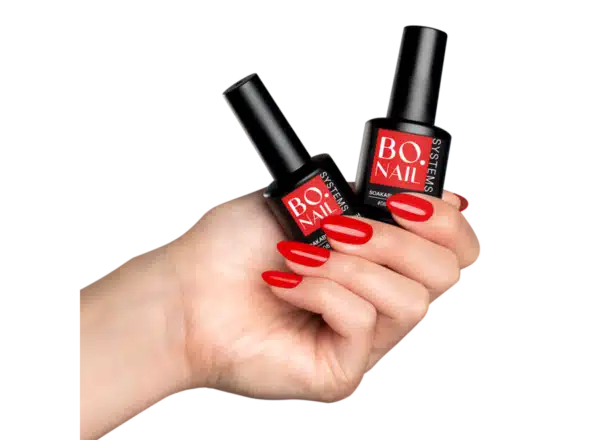 BO.NAIL Soakable Gelpolish #081 Red Alert (7ml) - Afbeelding 4