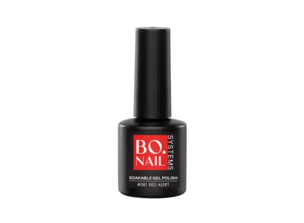BO.NAIL Soakable Gelpolish #081 Red Alert (7ml)