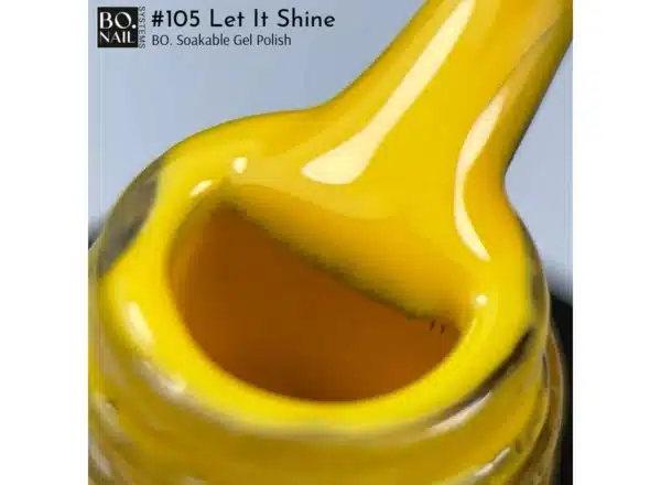 BO.NAIL Soakable Gelpolish #105 Let It Shine (7ml) - Afbeelding 3