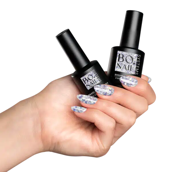 BO Soakable Gel Polish #196 Glitterati 7ml - Afbeelding 3