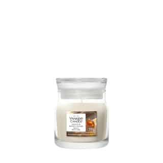 Yankee Candle Amber & Sandalwood Signature Small Jar in glazen pot