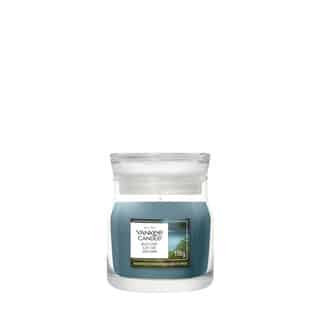 Yankee Candle Bayside Cedar Signature Small Jar, blauwgroene geurkaars