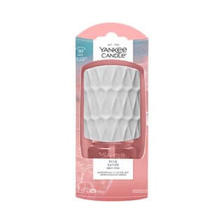 Yankee Candle Electric Base Organic met navulling Pink Sands in verpakking