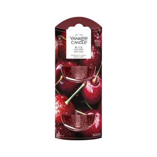 Yankee Candle Electric Refill Black Cherry, verpakking met 2 navullingen