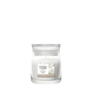 Yankee Candle Soft Blanket Signature Small Jar, witte geurkaars